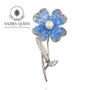 VQ Flower  Brooch